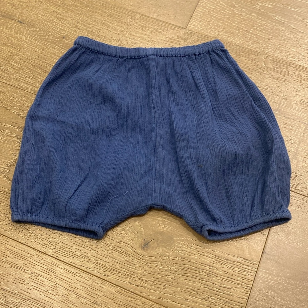Girls navy shorts